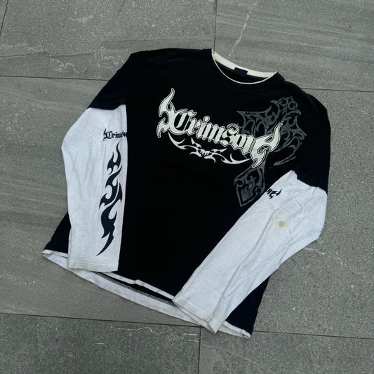 beautiful crimson longsleeve - M