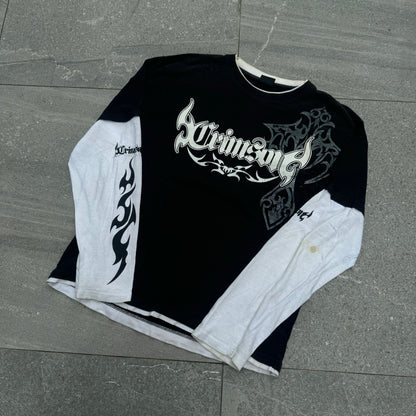 beautiful crimson longsleeve - M
