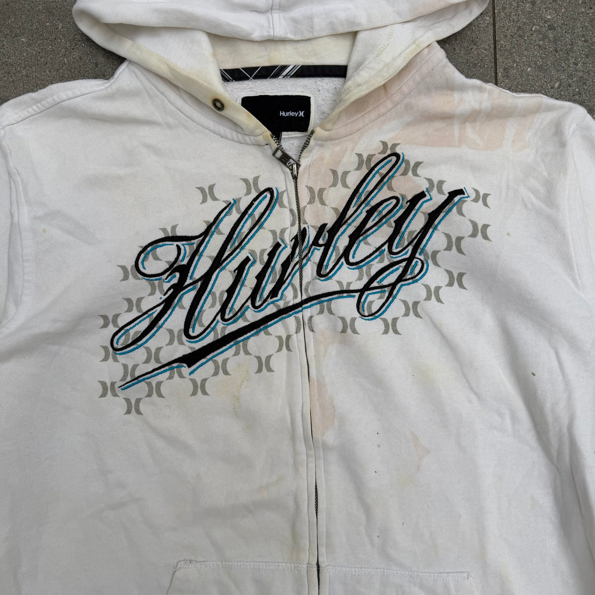 hurley script zipup - L