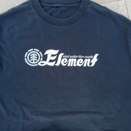 element vintage text tee - XL