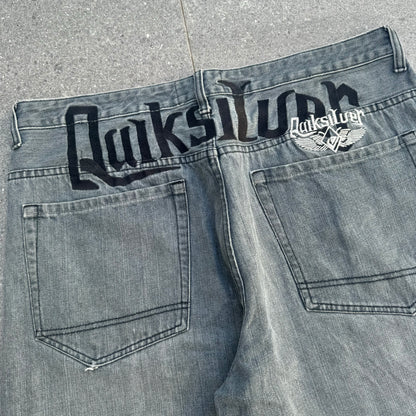 fat quiksilver jorts - 38”