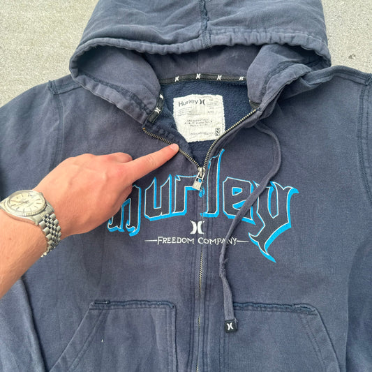 tidy distressed hurley hood - M