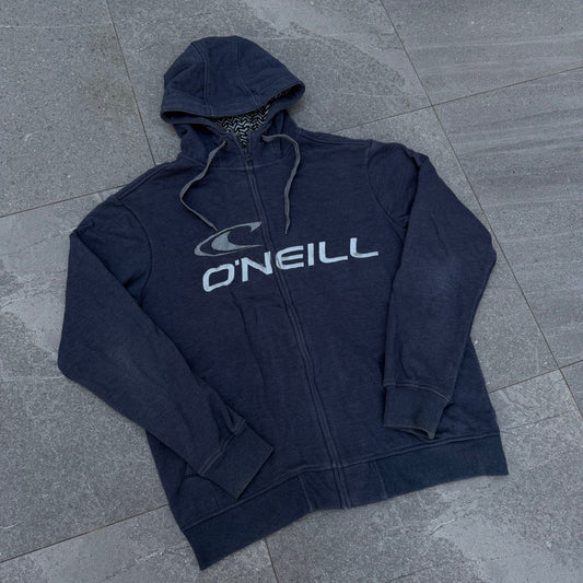o’neill embroidered zipup - L