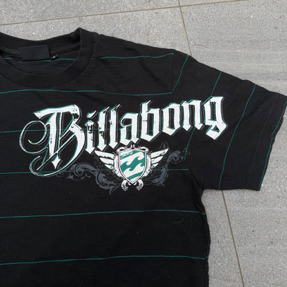 billabong striped tee - S
