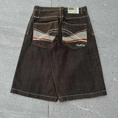 graillll brown stripe southpoles - 34”