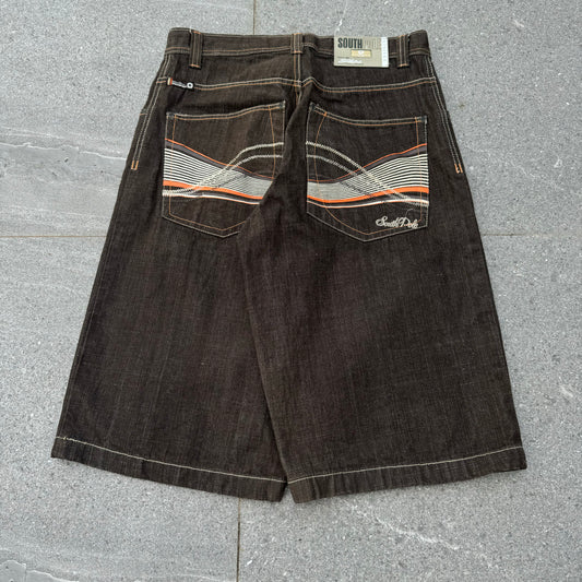 graillll brown stripe southpoles - 34”