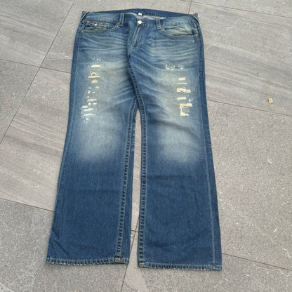 baggy truey final boss bootcuts - 46x35”