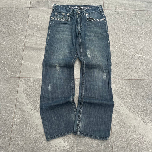 insane archair cross bootcuts - 32x32”