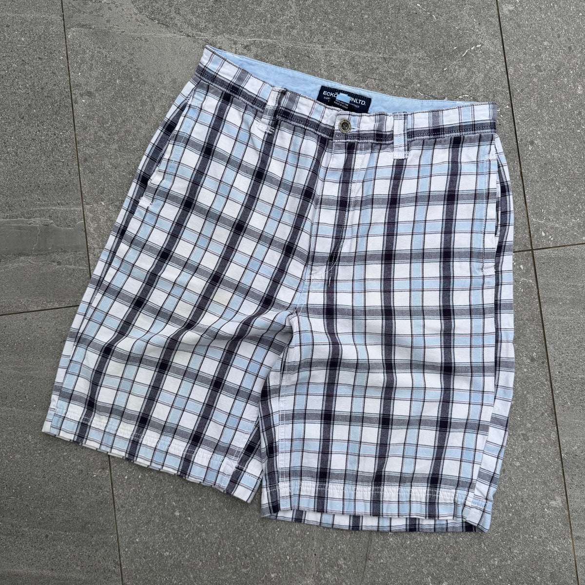 baggy ecko plaids - 32”