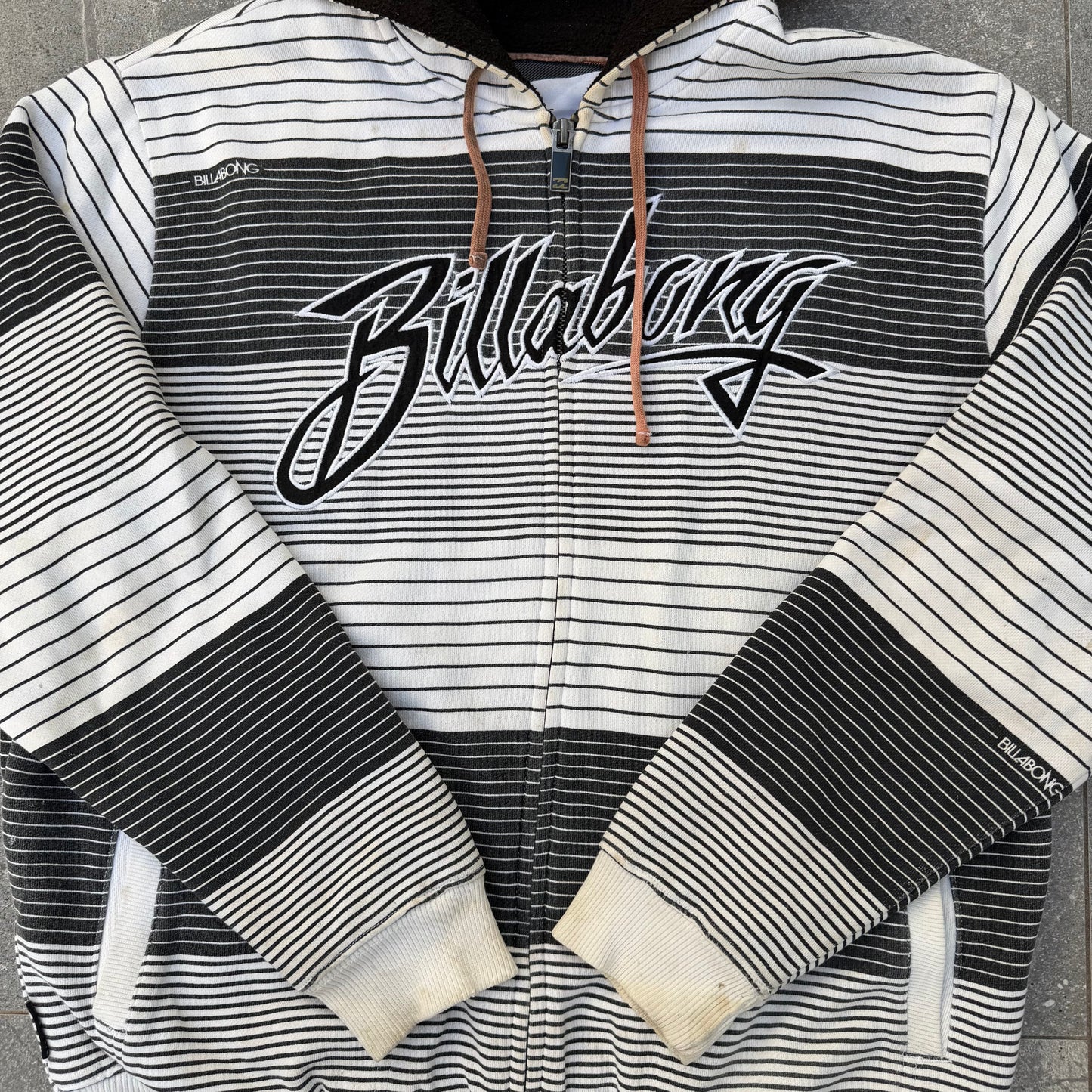 sick striped billa zipup - S