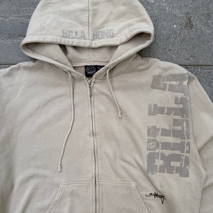 hearty billabong stamp zipup - M