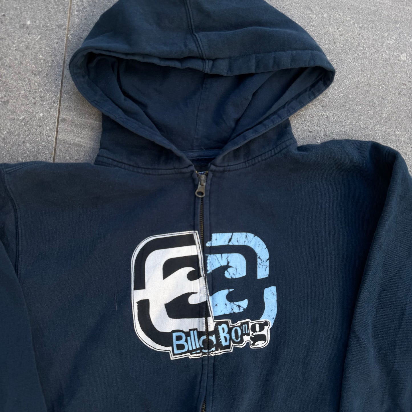 billabong split hit zip - S