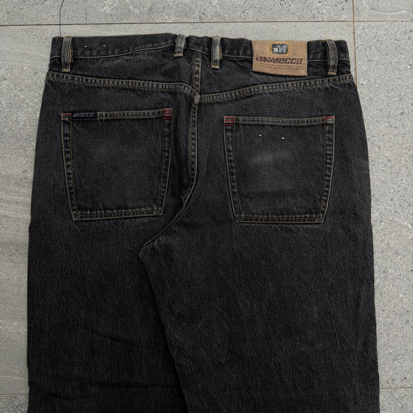 beasttt black mecca jeans - 38x33”
