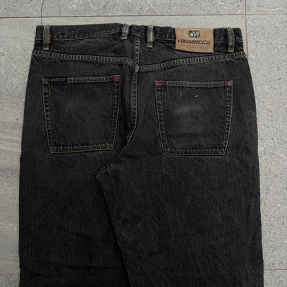 beasttt black mecca jeans - 38x33”