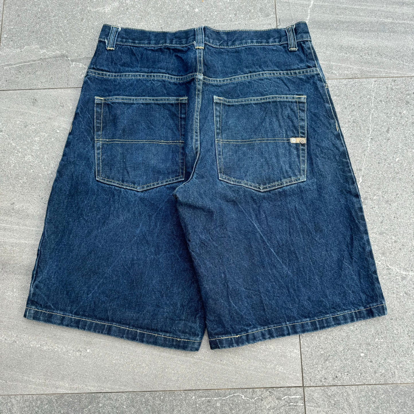 cleanest southpole jorts - 36x12.5”