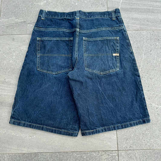 cleanest southpole jorts - 36x12.5”