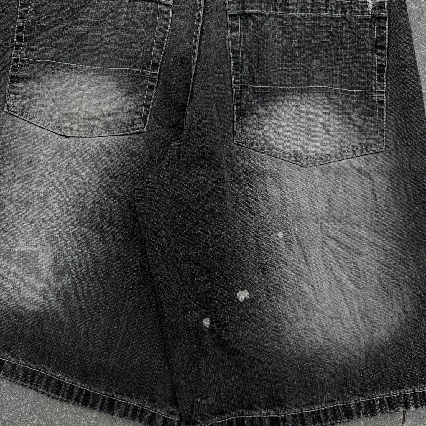 wckd southpole jorts - 34”