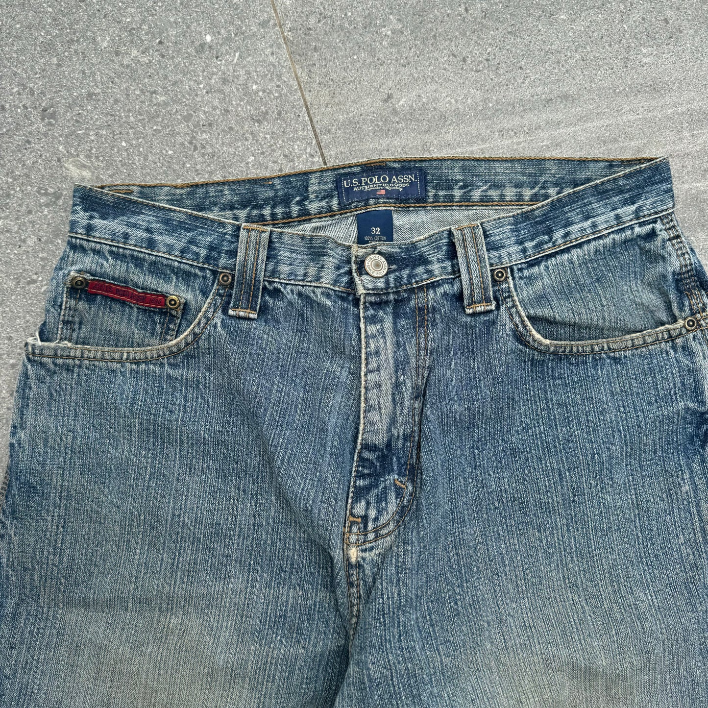polo assn jorts - 32x13”