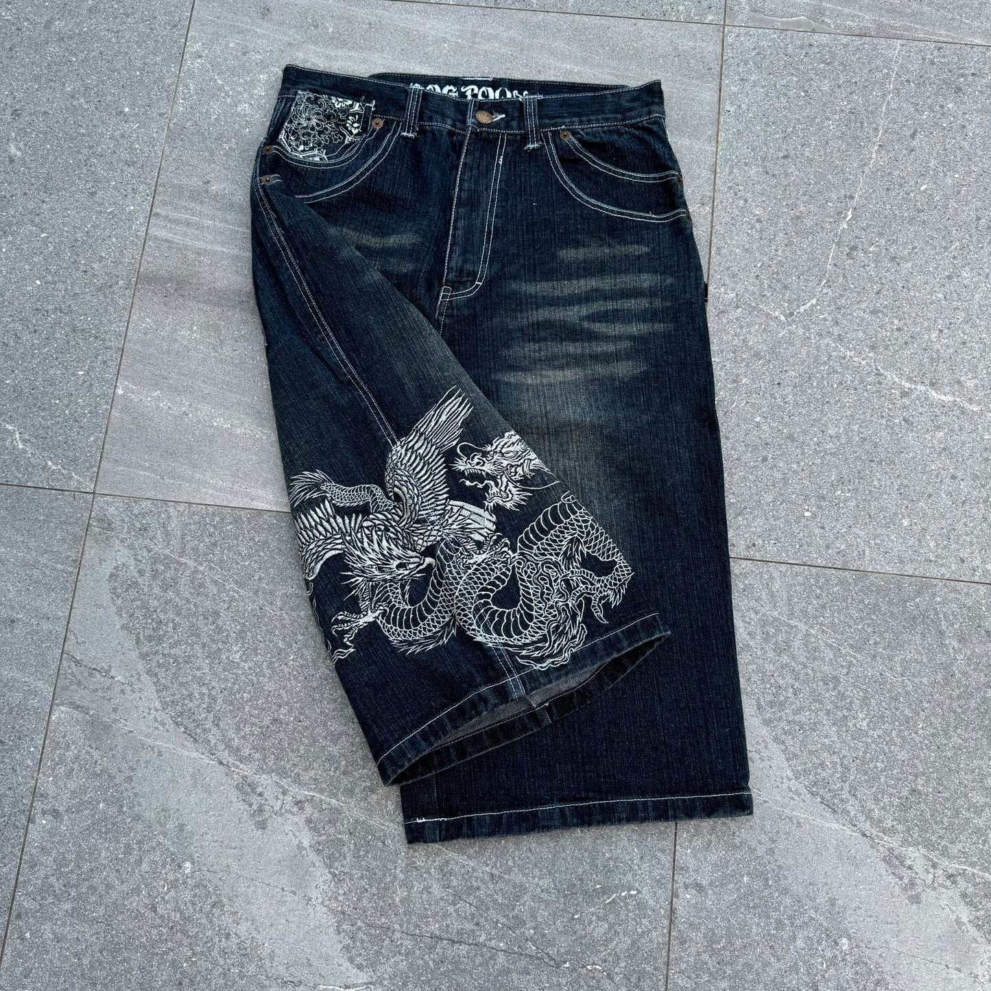 grail dogtown jorts - 34x17”