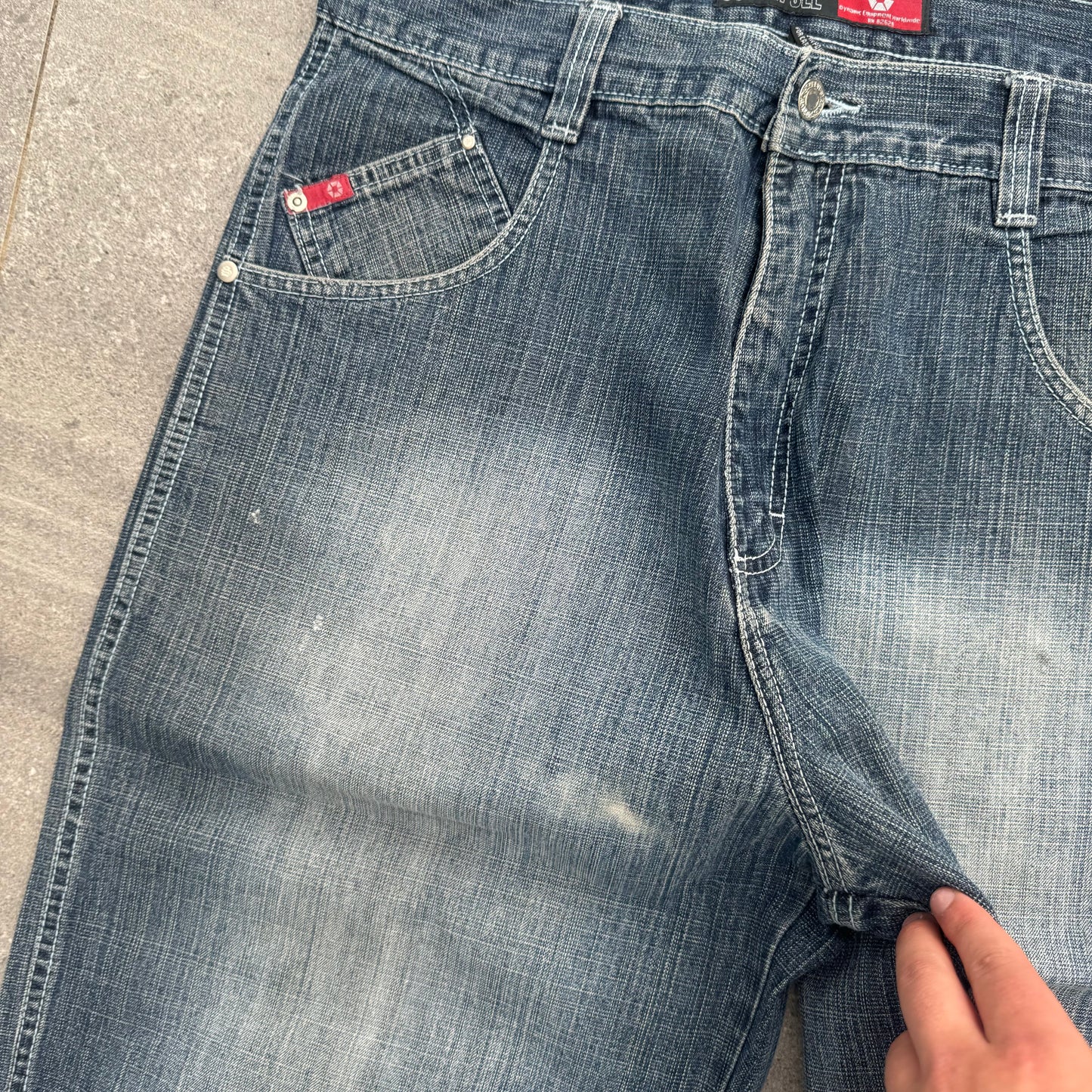 insaneeeee southpole jorts - 36x19”