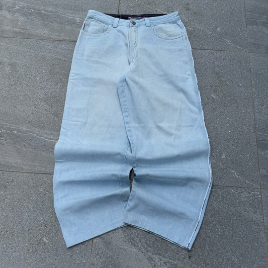 grail side striped billabong jeans - 34x31”