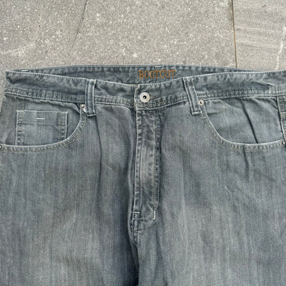 route66 grey fader bootcuts - 38x32”