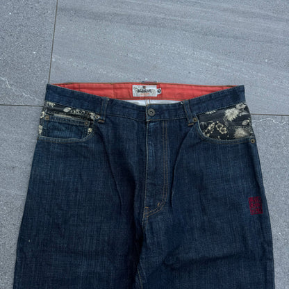 karakuri raw denim multipockets - 34x33”