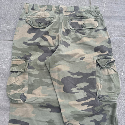 phaaaaat canyon river camo pants - 36x32”