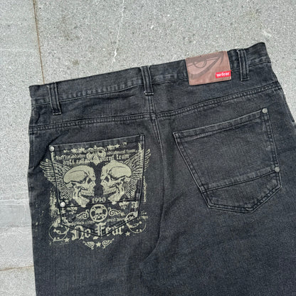 gangsta nofear shorts - 36x13.5”