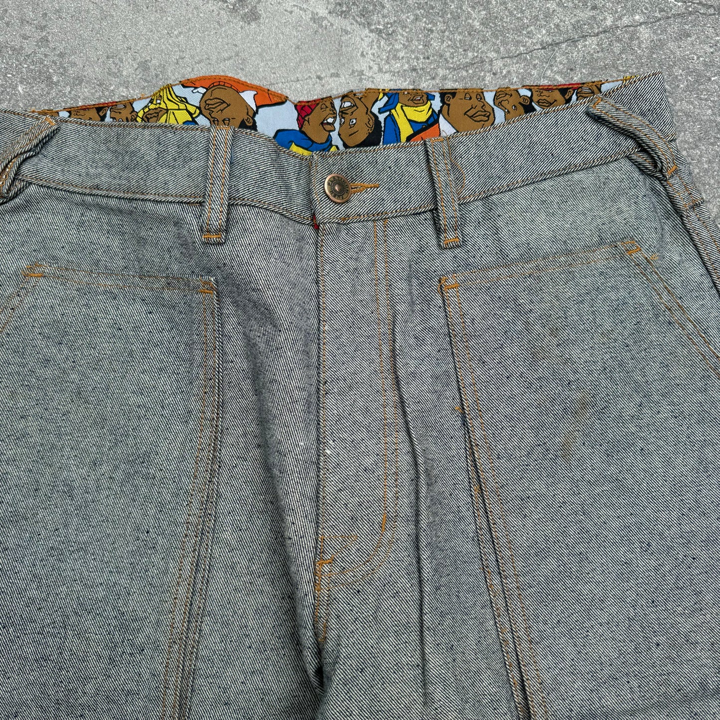 rare fubu jorts - 34x15”