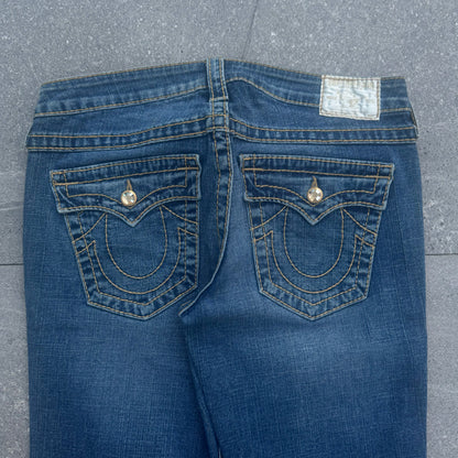 gem embellished truey jeans - 31x31”