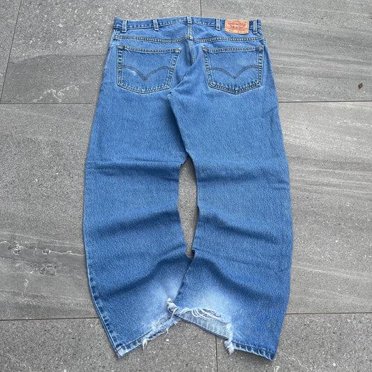 clean 517 levi bootcuts - 38x30”