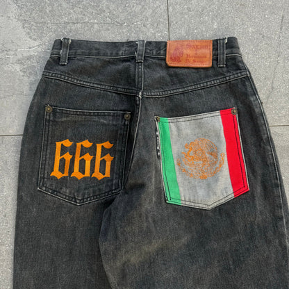 SATANIC MEXICAN JEANS????? 30x34”