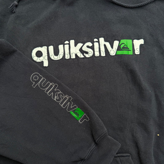 sexy af 2000s quiksilver hoodie - boxy M