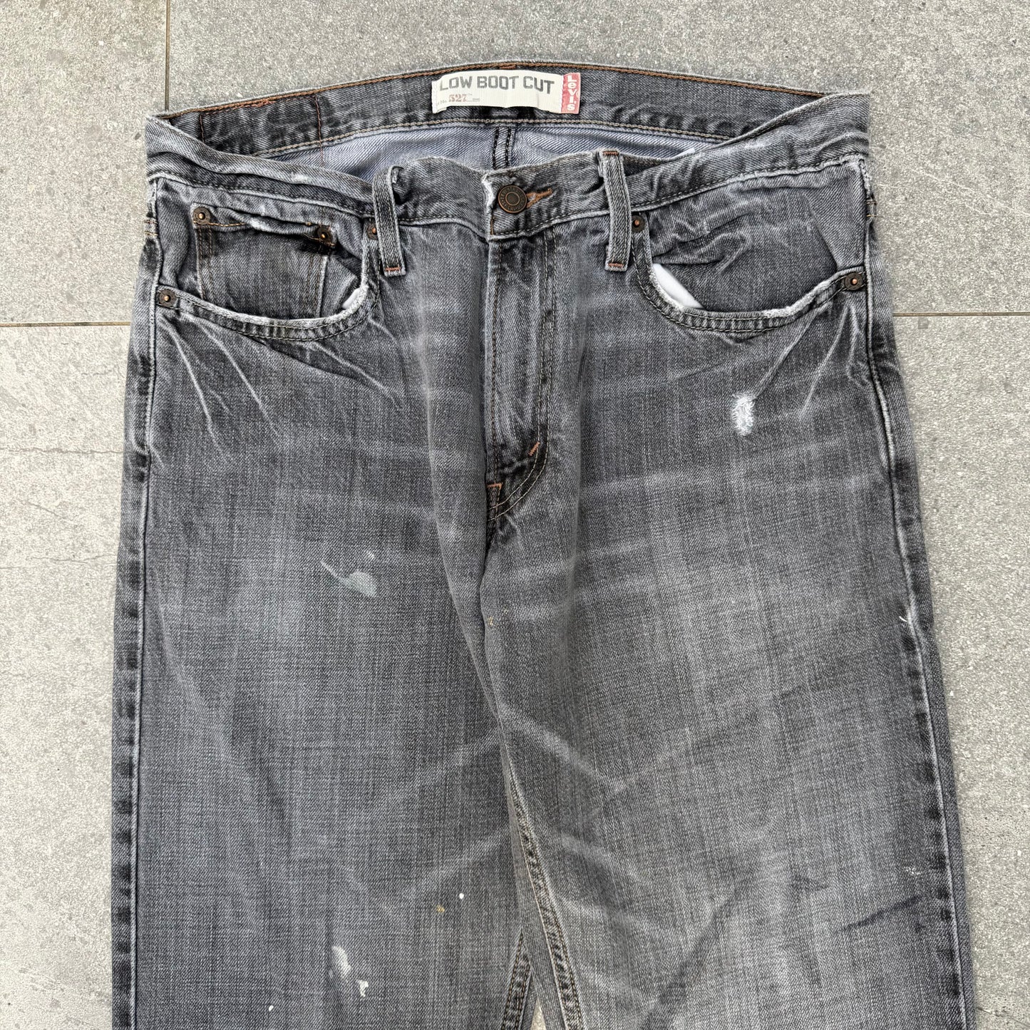 omg black levi’s 527 bootcuts - 32x34”