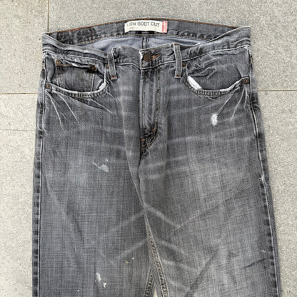 omg black levi’s 527 bootcuts - 32x34”
