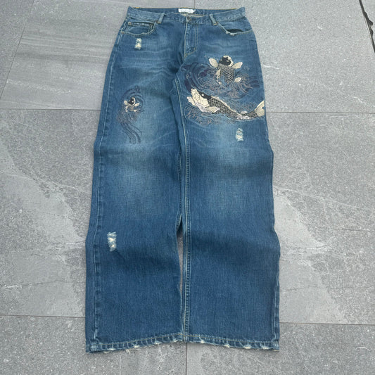 karakuri koi jeans - 33x33”