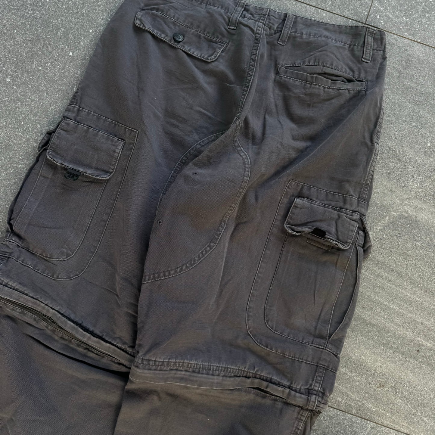 crazy fox zip offs - 32x29”