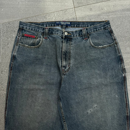 polo assn jorts - 38x12.5”