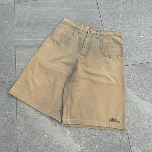 GRAAAAIL no fear jorts - 33x12”  (these r perfect)