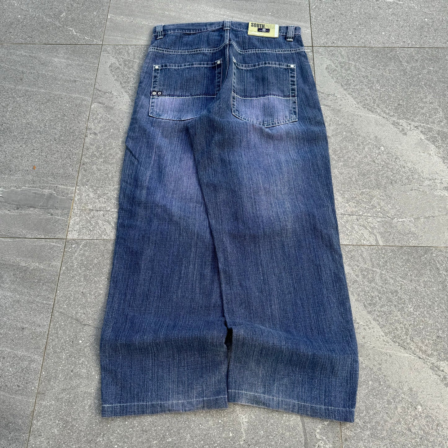 insanely rare purple tab southpoles - 33x30.5”