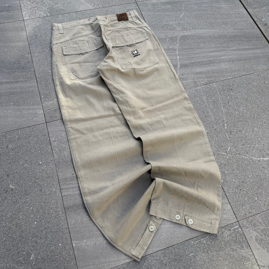 ok yeah these are fucking CRAZY. JNCO chinos - 35x35”