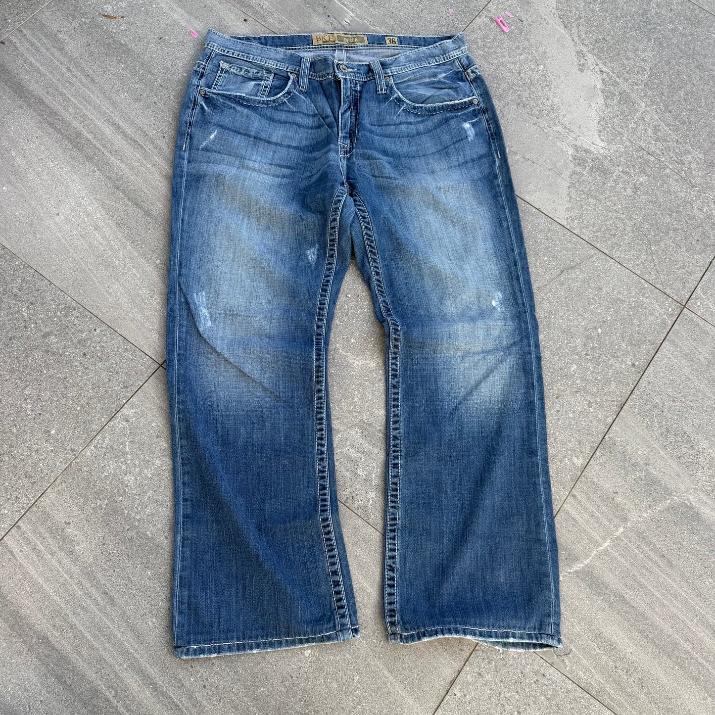 baggy bke bootcuts - 36x30”