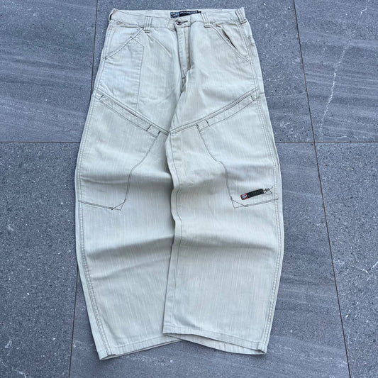 panelled pockets billabong jeans - 32x30”