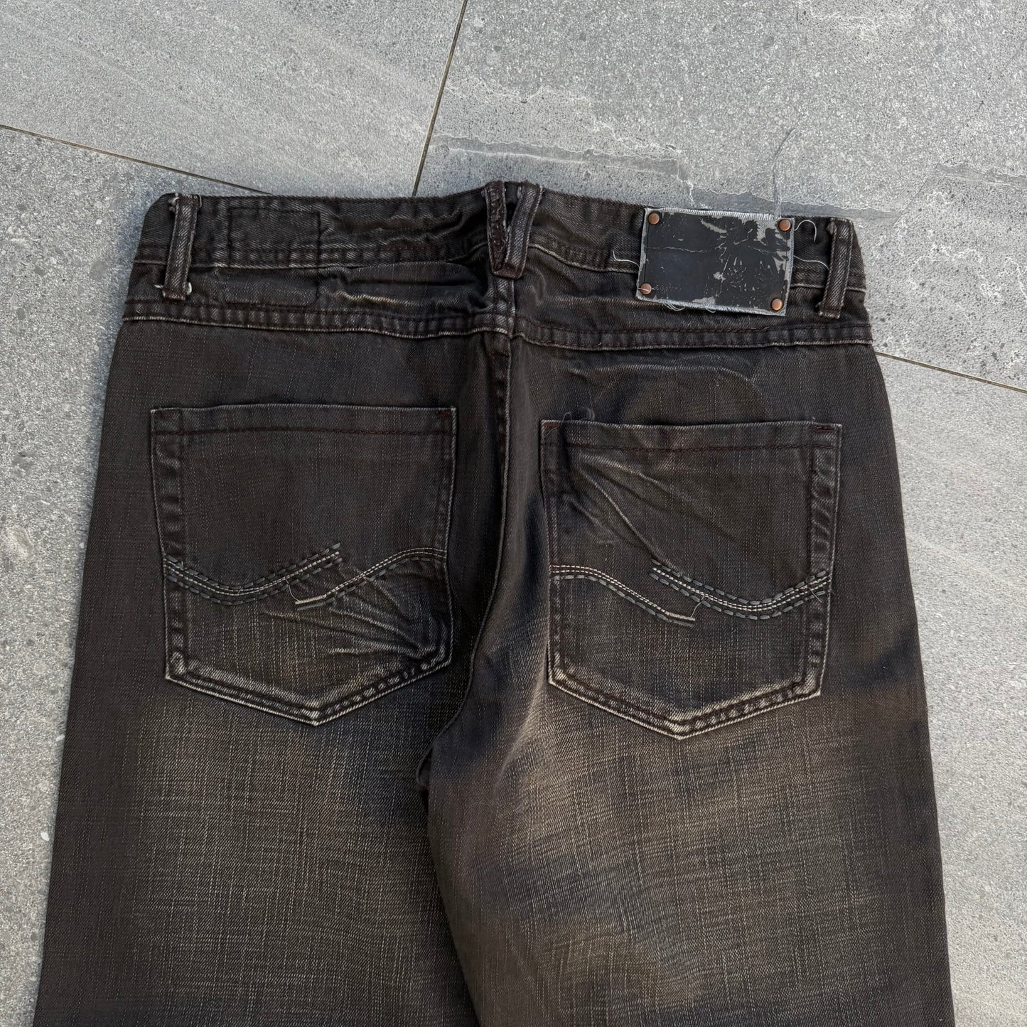 jack&jones deep black bootcuts - 32x33”