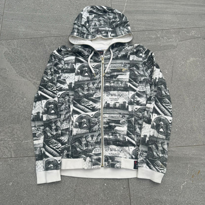 fubu AOP fullzip - S/M