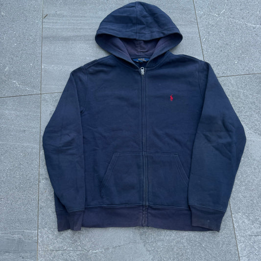 clean polo hoodie - S