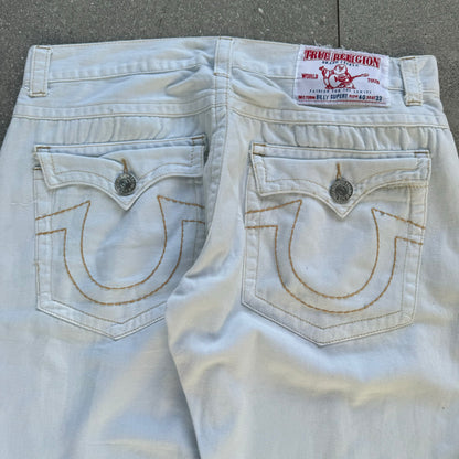 sexy white trues - 36x32”