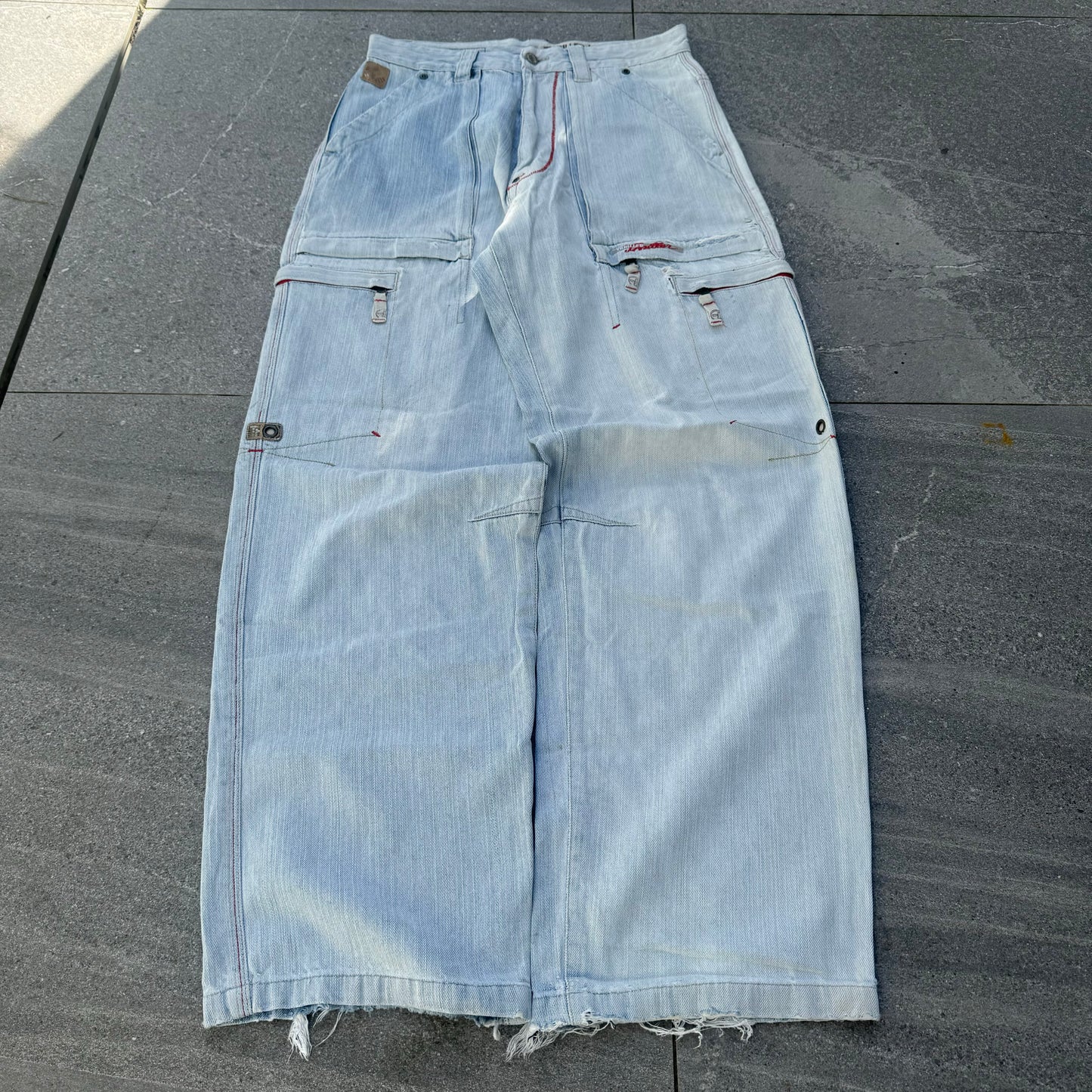 goated thriller denim jeans - 31x32”