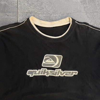 OG panelled quiksilver tee - L